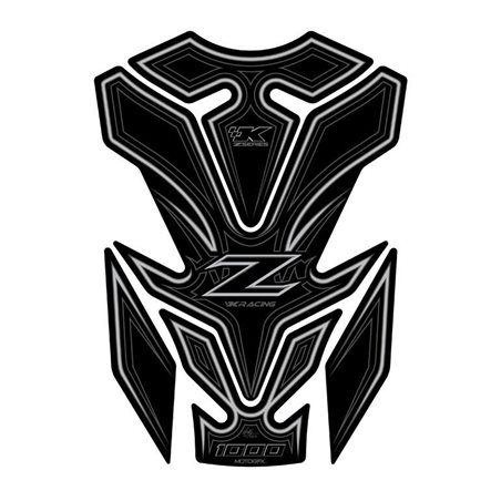 PROTECTOR DEPOSITO 5PCS NEGRO KAWASAKI Z1000SX PROTECTOR DEPOSITO 5PCS NEGRO KAWASAKI Z1000SX